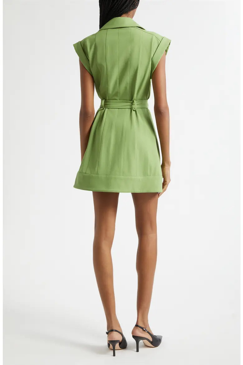 Milo Stretch Button Front Minidress (Women) | Nordstrom | Nordstrom