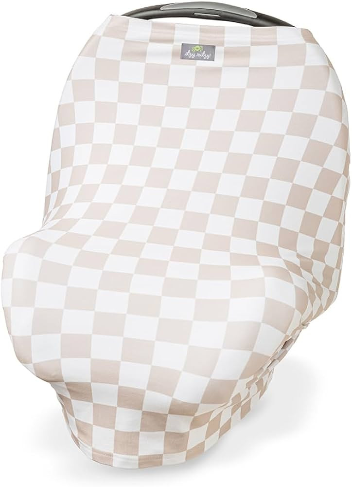 Itzy Ritzy 4-in-1 Nursing Cover, Car Seat Cover, Shopping Cart Cover & Infinity Scarf – Breatha... | Amazon (US)