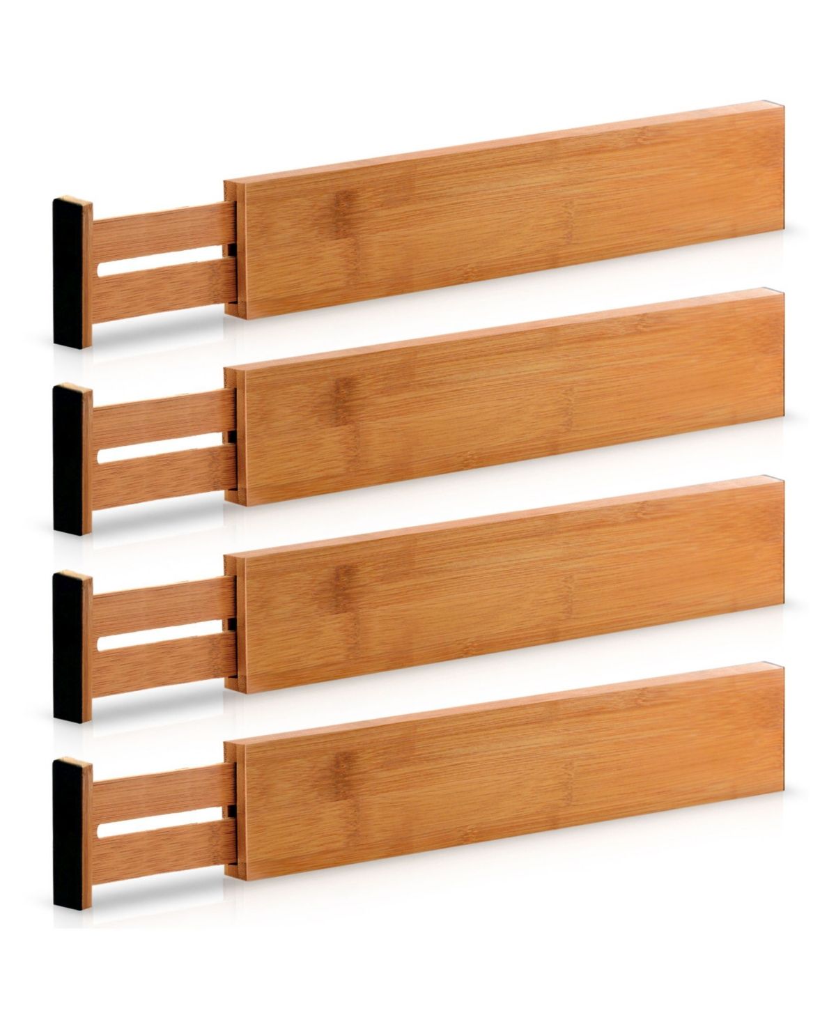 Adjustable Drawer Dividers Organizers, Set of 4 | Macys (US)