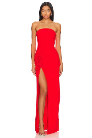 Amanda Uprichard X REVOLVE Wolfe Gown in Crimson from Revolve.com | Revolve Clothing (Global)