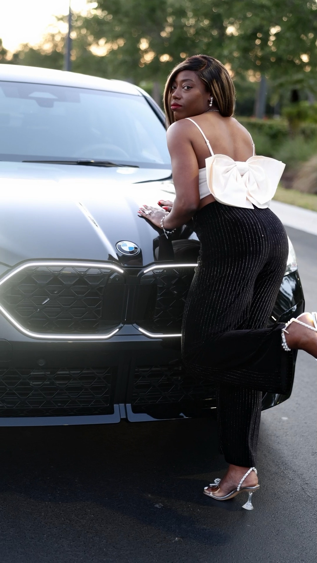 A gift for being a gift 🎁✨ Purchased my dream car 🚘 because… well, I deserve it. Plus it was definitely time for a mom car/SUV. Ordered her in November, delivered in February, and I’ve been loving every moment since. But how cute is this outfit! #BMW #DreamCarUnlocked #BowOnIt


#LTKGiftGuide #LTKShoeCrush #LTKStyleTip