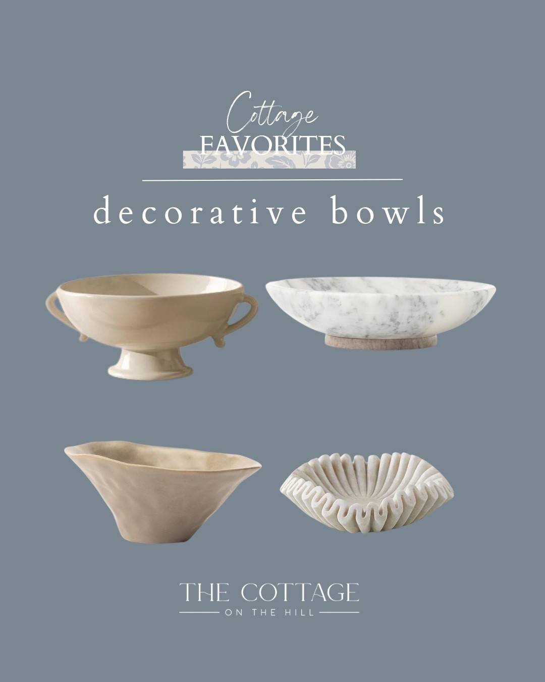 Here are some of my favorite pretty decorative bowls 

#LTKHome