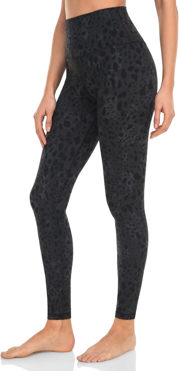 HeyNuts Essential/Workout Pro Full Length Yoga Leggings, Women's High Waisted Workout Compression... | Amazon (US)