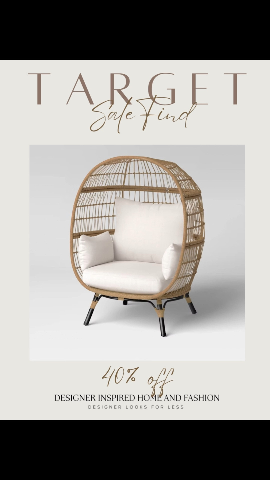 Target outdoor chair deal!