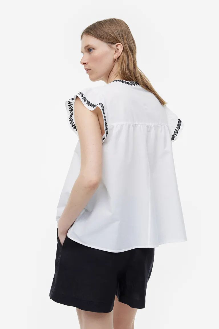 Embroidered Blouse | H&M (US + CA)