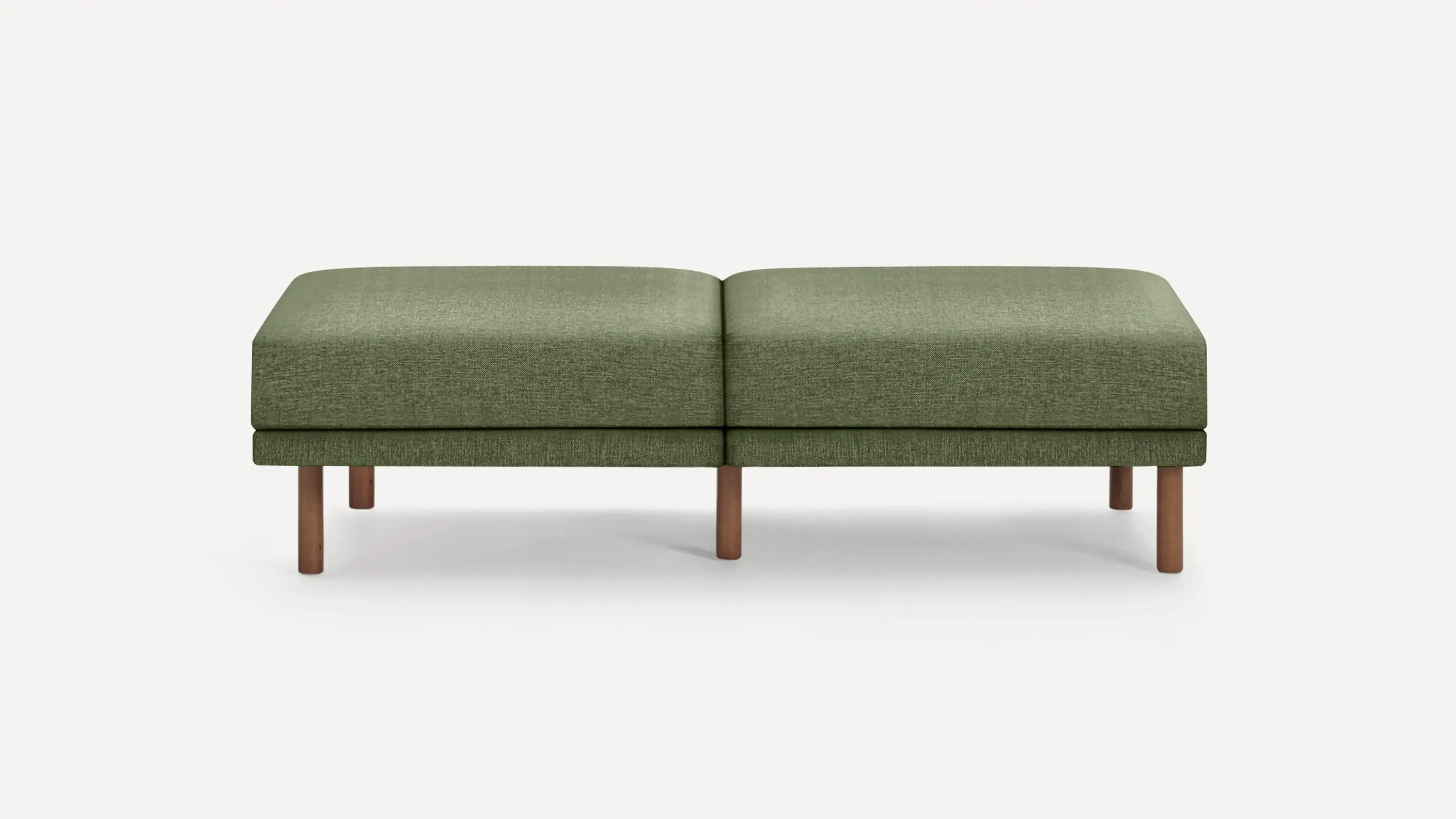 Range Fabric 2-Piece Bench - Burrow | Burrow