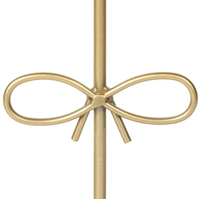 Home Decor Collection Sterling & Noble Home Gold Metal 9.06" Taper Tabletop Indoor Candle Holder,... | Walmart (US)