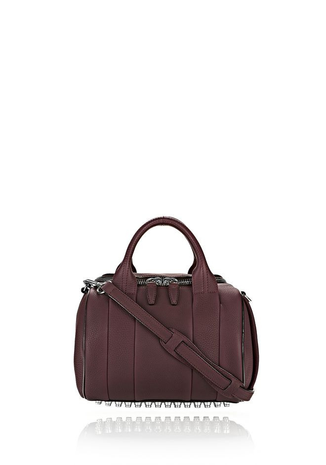 ROCKIE IN MATTE OXBLOOD WITH RHODIUM | Alexander Wang