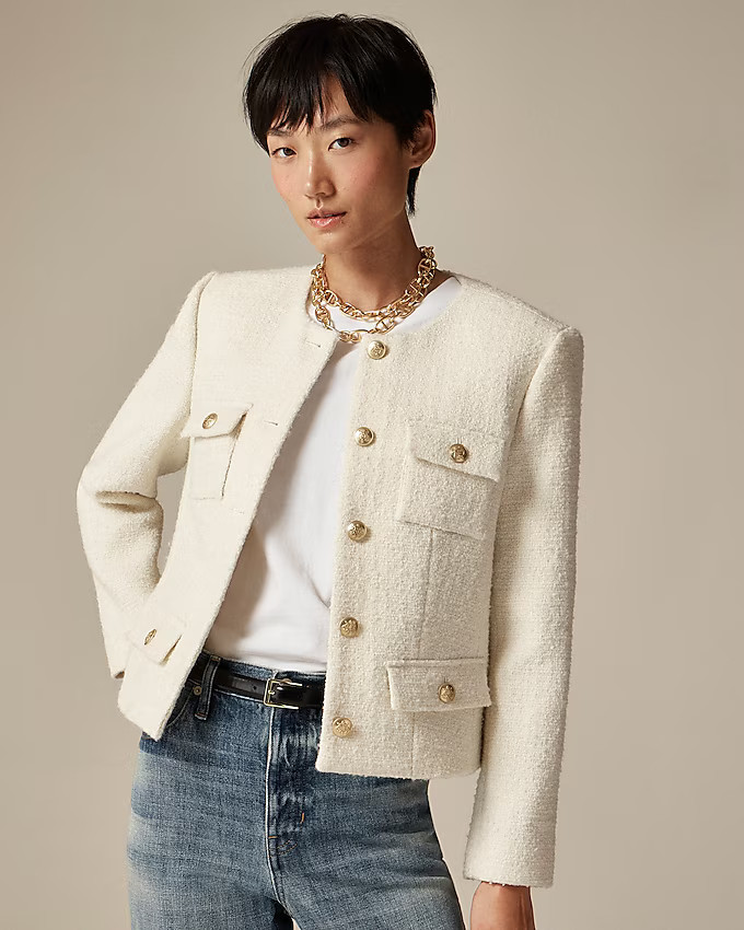 Isabelle lady jacket in tweed | J. Crew US