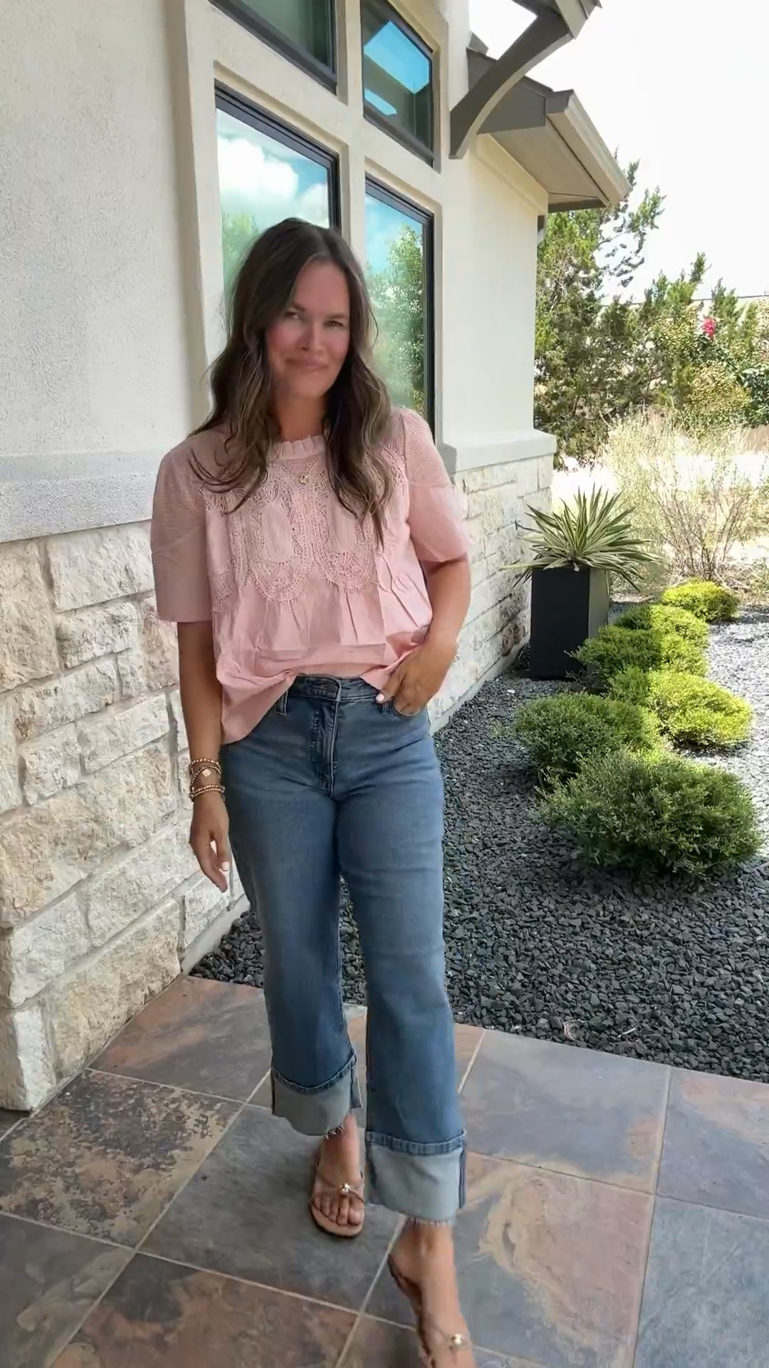 LIKE and comment “SPRING TOP” for deets . Anthro vibes without the price ✨ This blouse is the perfect Anthro look for less, paired with these classic jeans for a chic, affordable outfit — it’s on sale for $33 and comes in a TON of colors  -Save this for your next church outfit, weekend brunch,casual day out  or even a casual work outfit 💕
.
#springoutfit 

#LTKootd #LTKgrwm #LTKSaleAlert