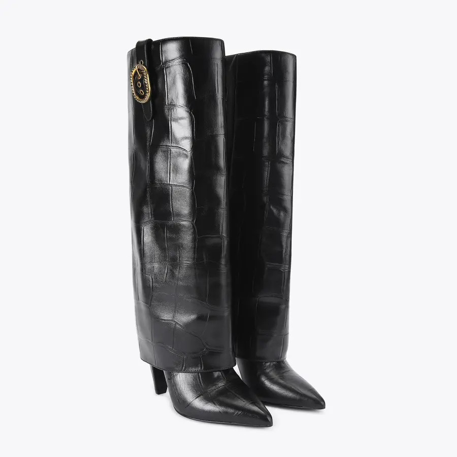fold over tall boot | Kurt Geiger US