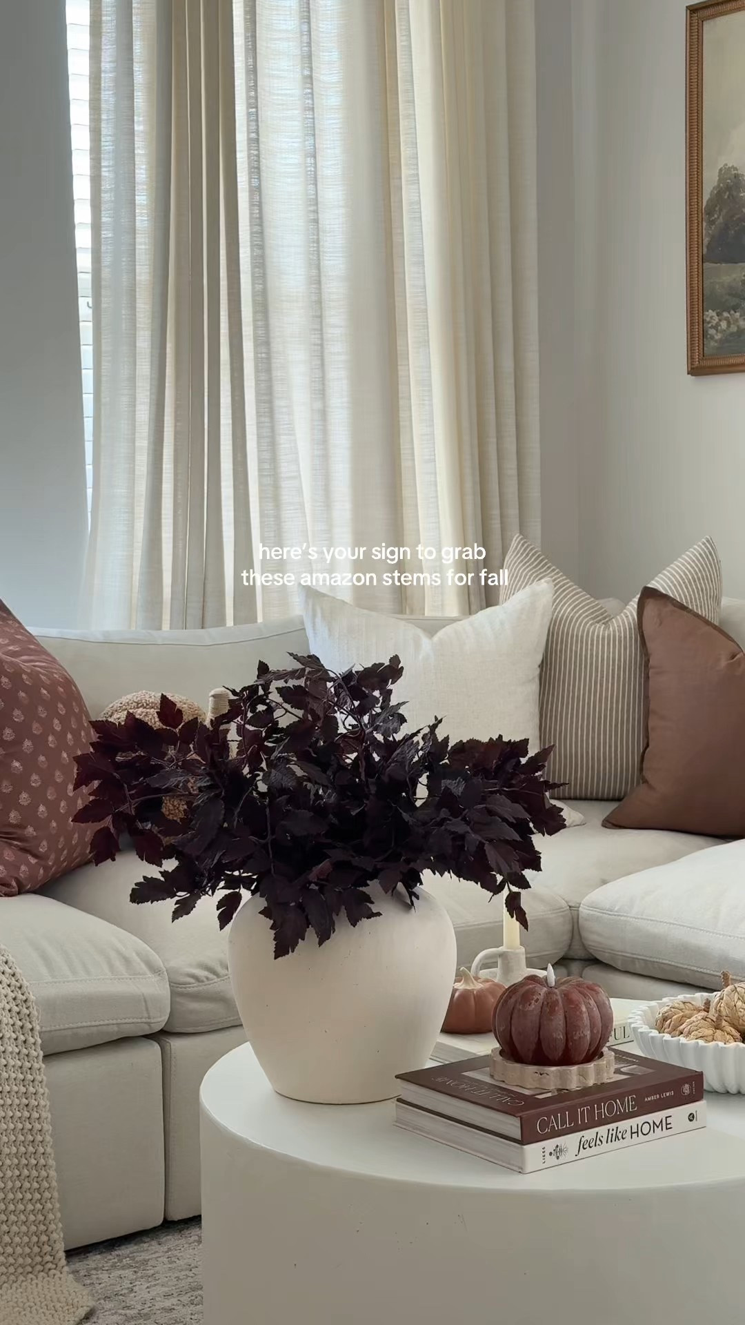 These faux stems might be my favorite fall find 🍂
They look so high-end without the price tag! I am so obsessed with the way these have instantly warmed up my space! 🤍

#LTKSeasonal #LTKStyleTip #LTKHome