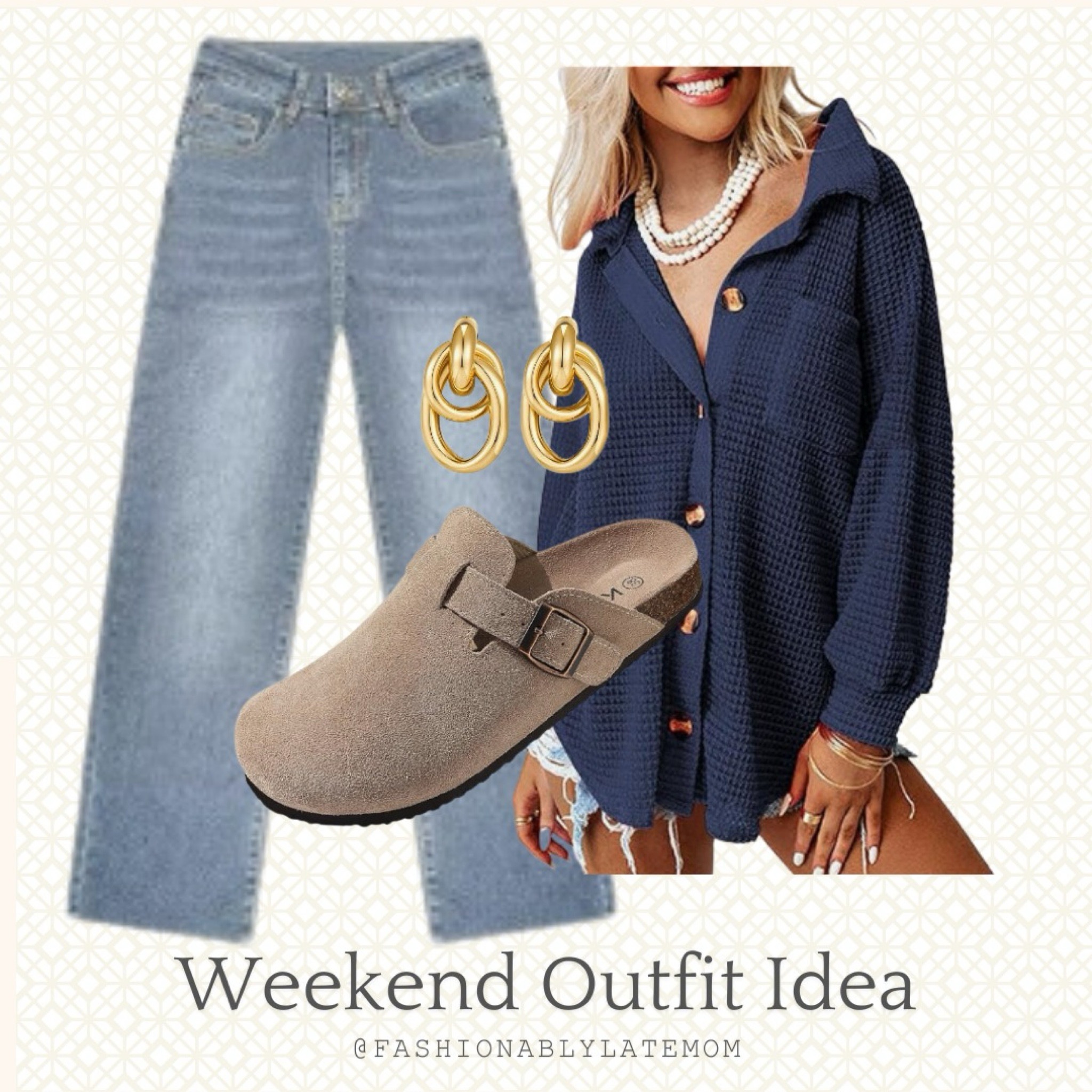 Amazon Weekend Outfit Inspo

Fashionablylatemom 
Casual fall outfit
Womens fall knit Tops Loose
Women’s fall blouses
Women’s fall button up tops
Women’s fall fashion
Fall fedoras
Striped tee shirt
Trendy booties
Fall jewelry
Hoop earrings
Statement earrings
Flared jeans
Women’s fall accessories
Denim jacket
Basic tees
Fall cardigan
Workwear pants
Bootcut pants
Suede boots
Fall shoes
Gold jewelry
Denim jeans
Fall blazers
Women’s denim
Women’s booties
Fall jewelry

#LTKStyleTip #LTKSeasonal #LTKSaleAlert