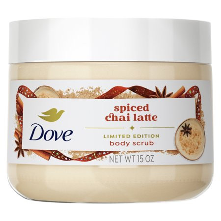Dove Limited Edition Holiday Treats Body Scrub Spicy Chia Latte 15 oz | Walmart (US)