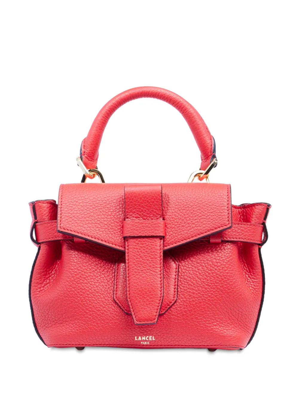 Lancel Charlie Leather Mini Handbag - Farfetch | Farfetch Global