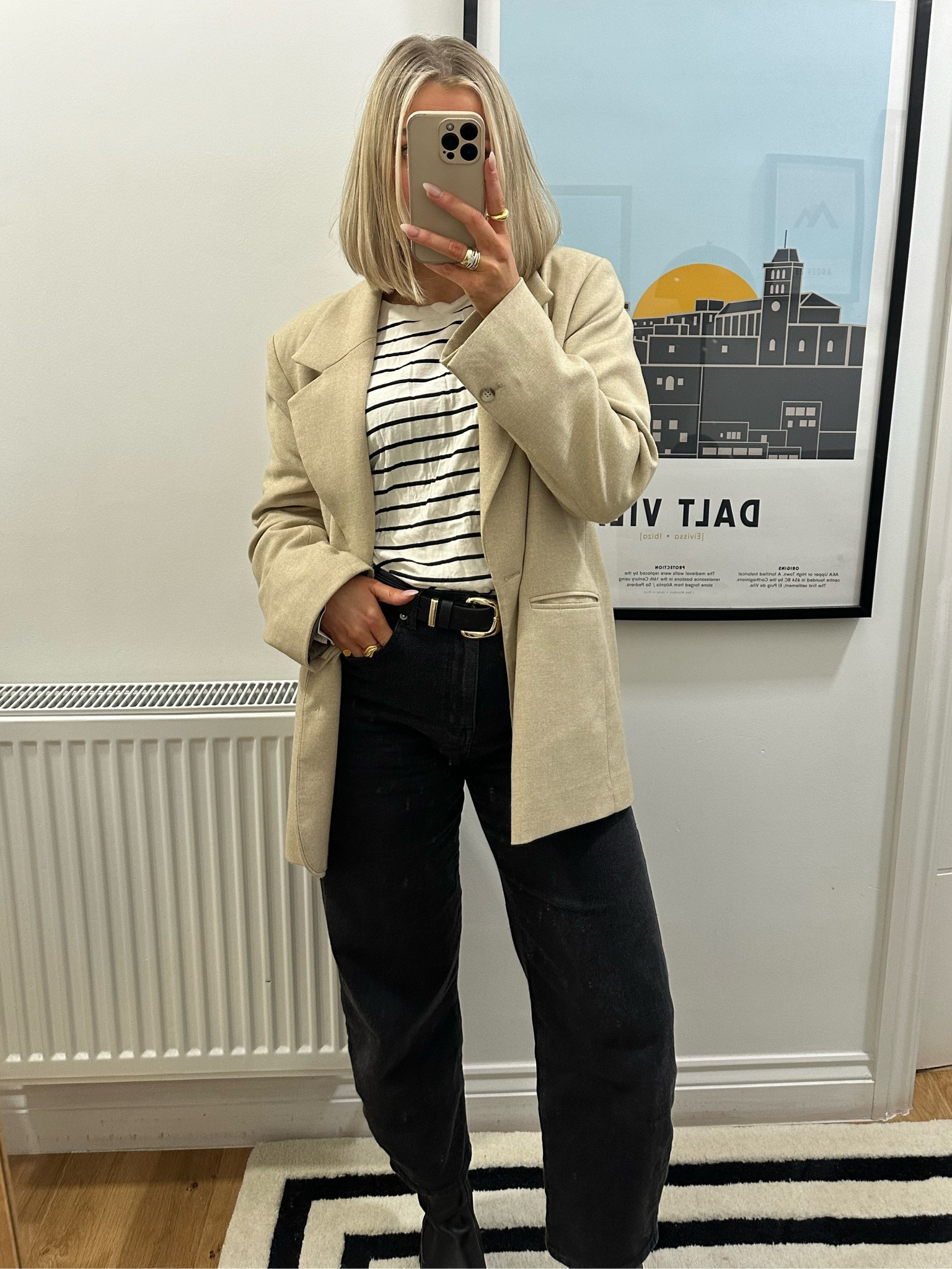 Wardrobe staples
Monki stripe long sleeve top
Selected femme beige blazer
Oversized blazer 
Barrel leg jeans
Brunch outfits
Weekend outfit 
Capsule wardrobe 
Work outfit 
Spring style 

#LTKworkwear #LTKstyletip #LTKeurope