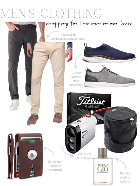 Mens clothing gift guide! From pants to golf course essentials! These are great finds to gift your man this season! 

#LTKSeasonal #LTKHoliday #LTKunder100