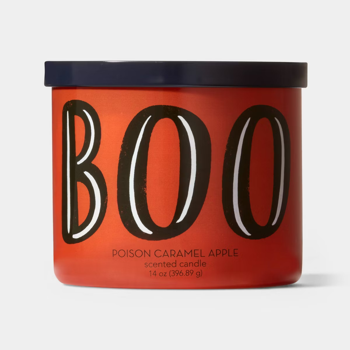 14oz Poison Caramel Apple Boo Halloween Jar Candle with Lid Off-White - Hyde & EEK! Boutique™ | Target