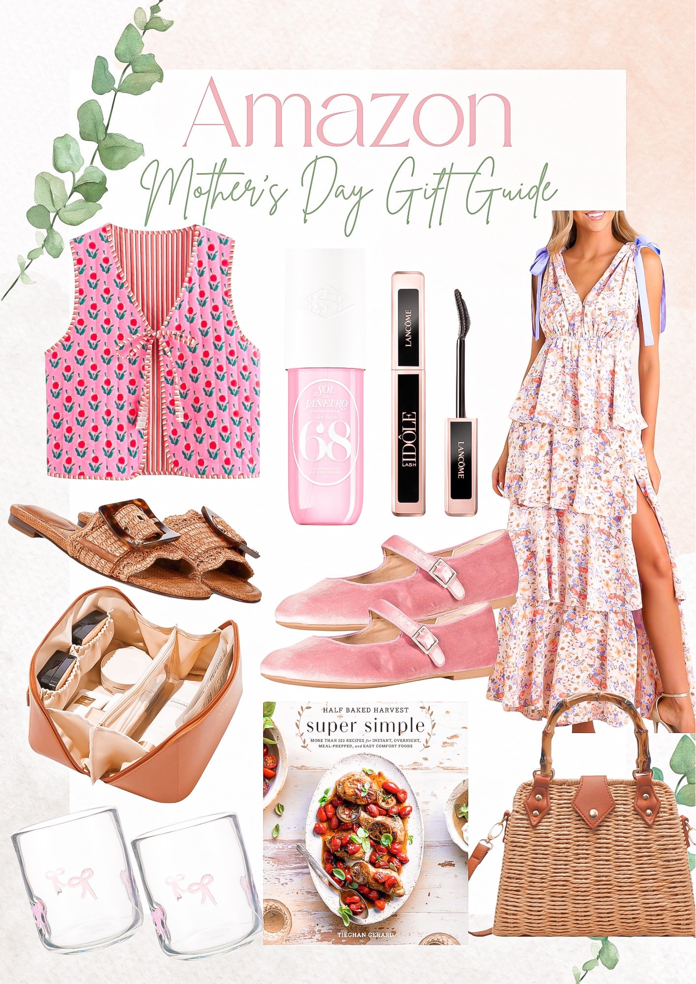 Mother’s Day gift guide 🩷

Maxi dress, gifts for mom, pink vest, perfume, ballet flags, sandals, makeup bag, rattan purse, cook book, bow glasses, wine glass 

#LTKFindsUnder50 #LTKGiftGuide #LTKStyleTip
