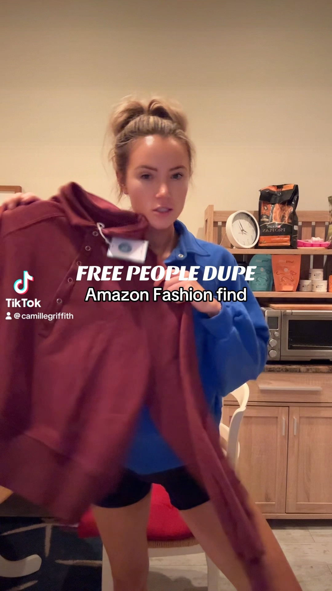 Free people dupe! Amazon fashion find! Cozy winter sweatshirts, loungewear

#LTKWatchNow #LTKFindsUnder50