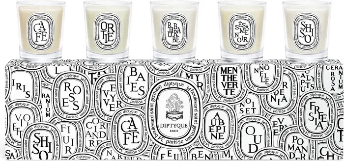 Diptyque Miniature Candles 5-Piece Set | Nordstrom | Nordstrom