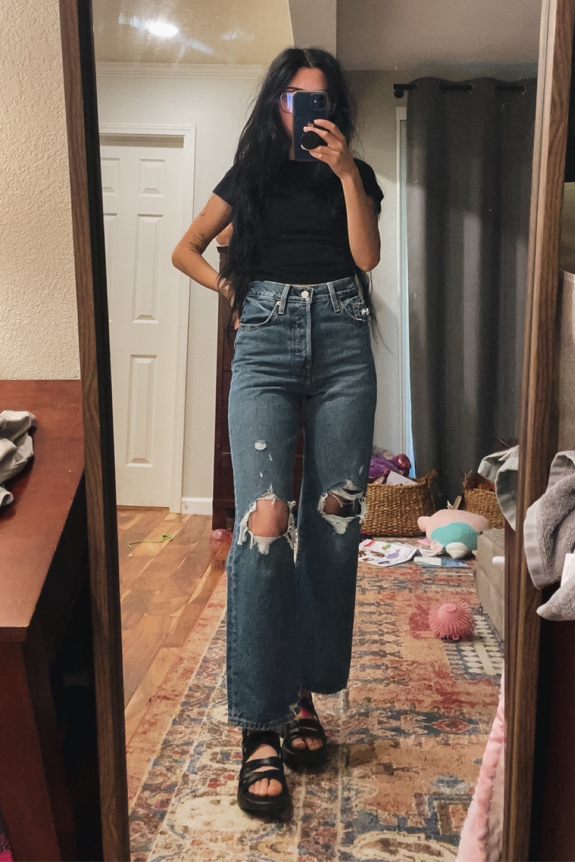 An early summer outfit 🖤 