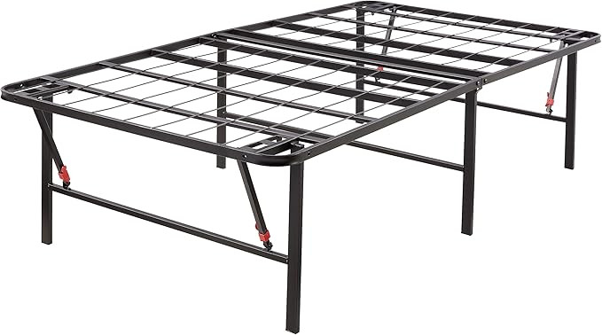 Amazon Basics Foldable Metal Platform Bed Frame with Tool Free Setup, 18 Inches High, Sturdy Stee... | Amazon (US)