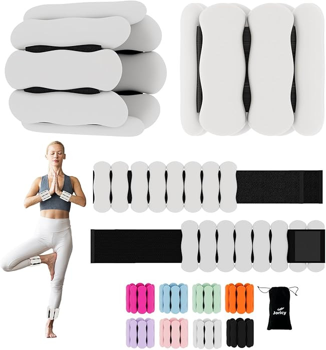 Wrist Ankle Weights for Women Men Kids, Leg Arm Wrist Weights Bangles 1lb*2 2lb*2 Wearable Weight... | Amazon (CA)