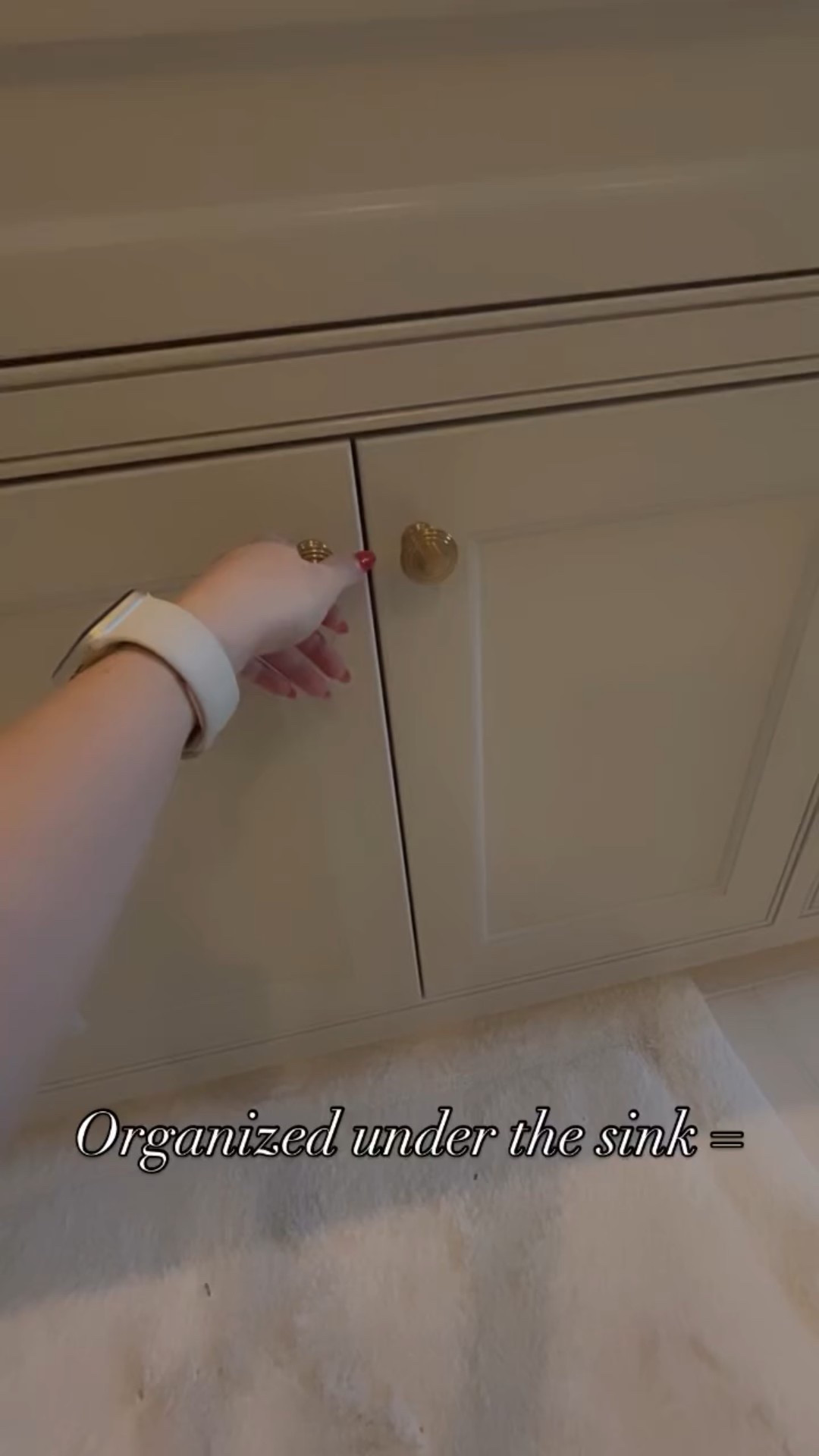 Restock in seconds, not minutes.

No digging. No knocking things over. No wondering if you actually have more toothpaste.

This under-sink setup keeps back stock visible, accessible, and refreshingly calm.
Because when life feels busy, the little things — like knowing exactly where your extras are — make a big difference.

#BathroomOrganization #UnderSinkStorage  #ProfessionalOrganizer #CalmSpaces #OrganizedHome

#LTKHome #LTKSeasonal #LTKFindsUnder50