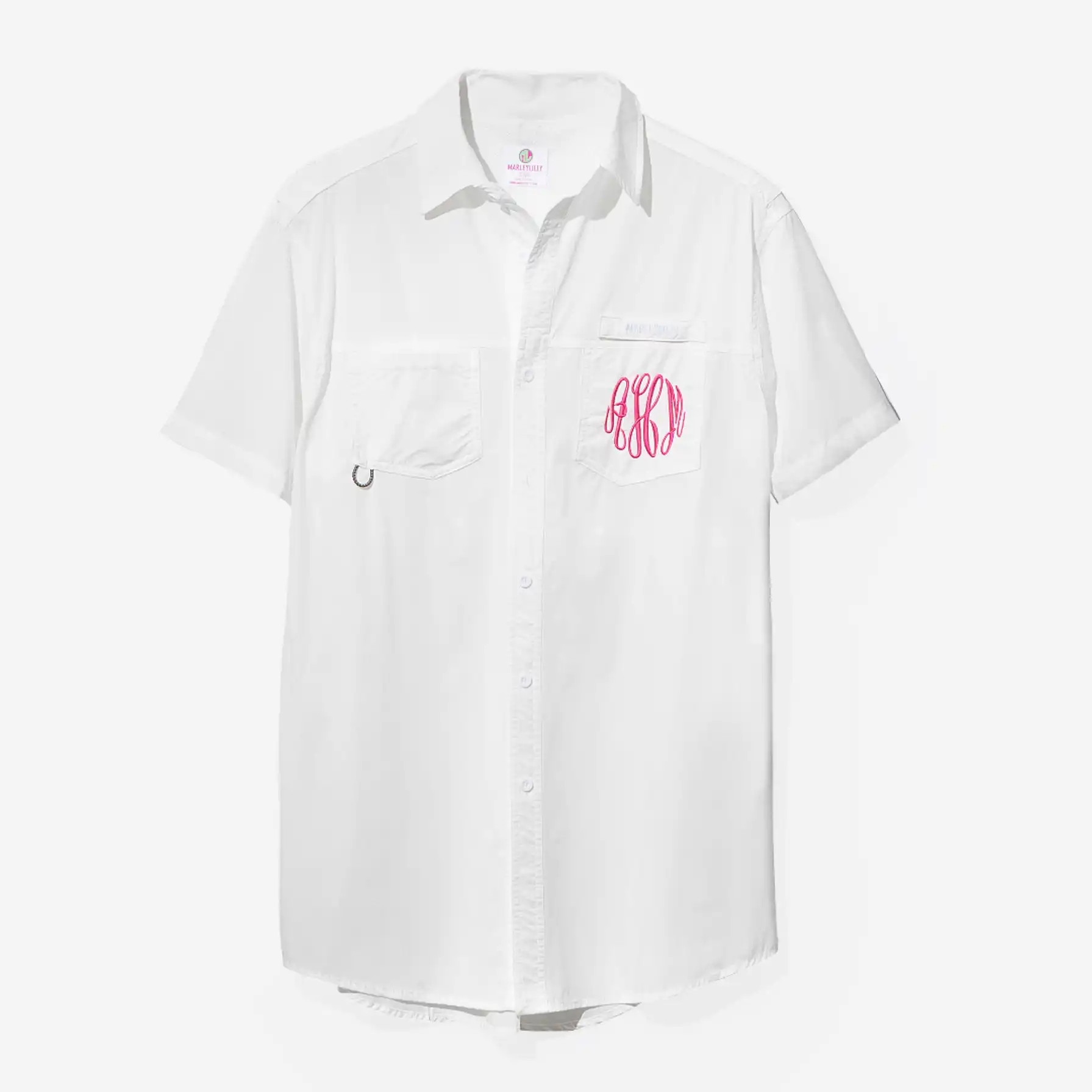 Monogrammed Fishing Shirt | Marleylilly