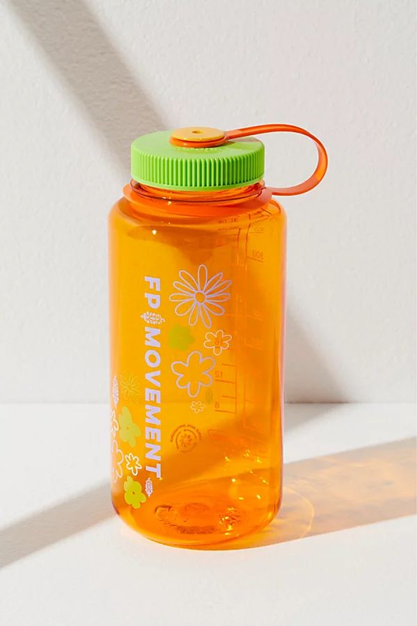 FP Movement x Nalgene Sustainable Water Bottle by Nalgene at Free People, Clementine, One Size | Free People (Global - UK&FR Excluded)