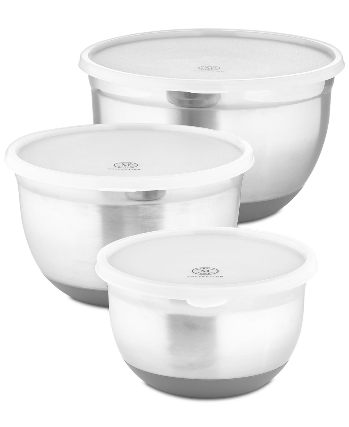 Martha Stewart Collection 6-Pc. Non-Skid Bowls & Lids Set, Created for Macy's | Macys (US)
