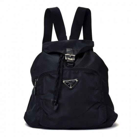 PRADA

Tessuto Nylon Vela Small Backpack Black | Fashionphile