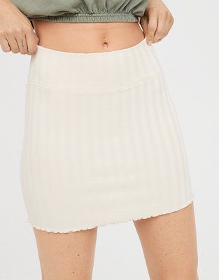 OFFLINE By Aerie OG Groove Mini Skirt | American Eagle Outfitters (US & CA)
