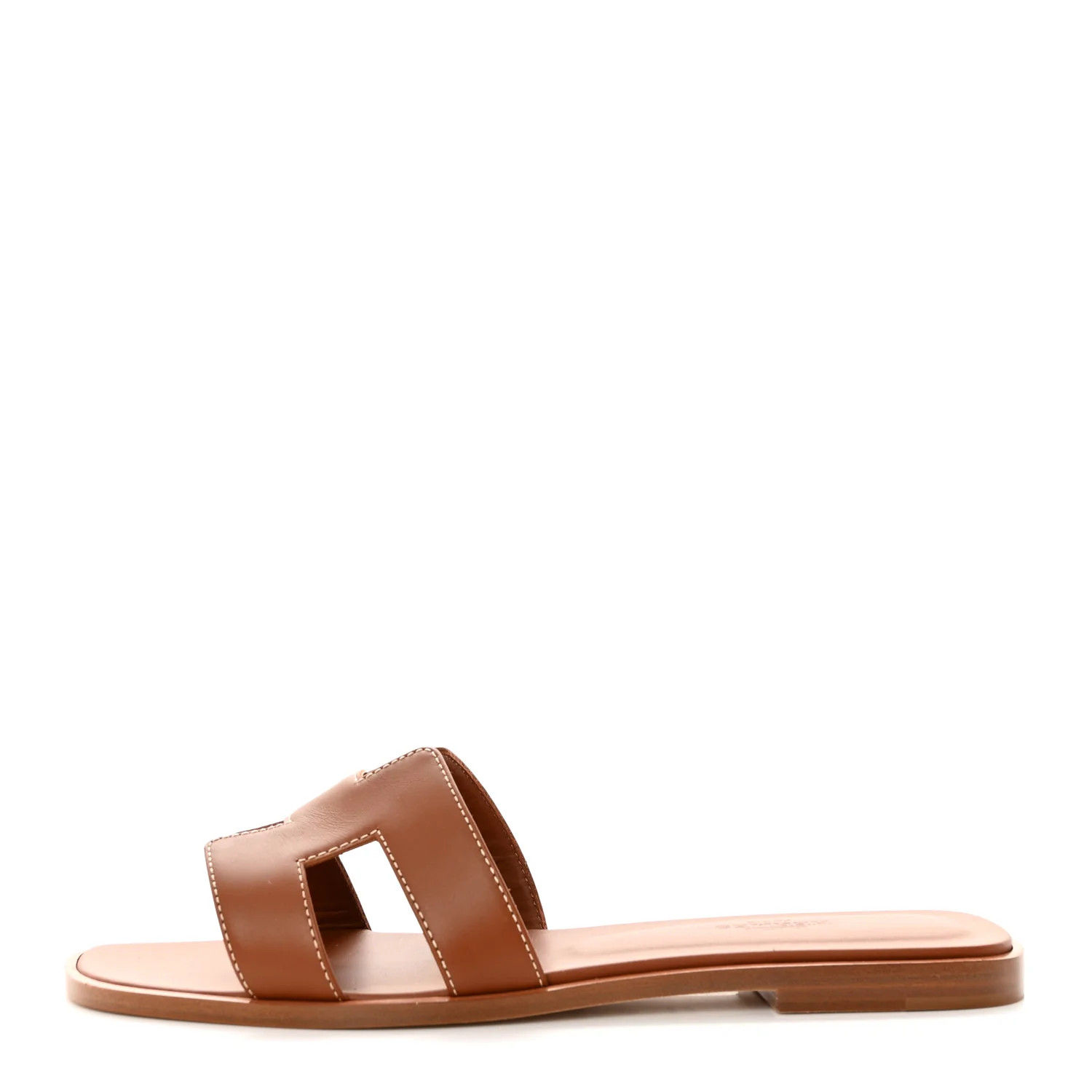 Box Calfskin Oran Sandals 38 Gold | FASHIONPHILE (US)