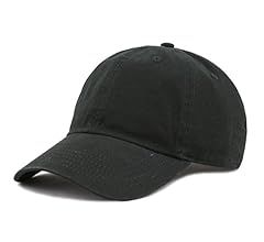 The Hat Depot Unisex Kids & Adult Blank Washed Low Profile Cotton Dad Hat Baseball Cap | Amazon (US)