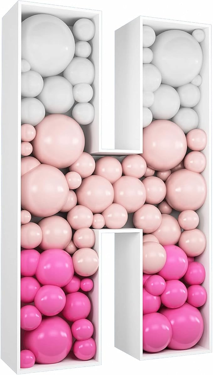 JW Passion - Premium Quality, Made With Passion 3FT Tall Mosaic Balloon Frame Letters Big Marquee... | Amazon (US)