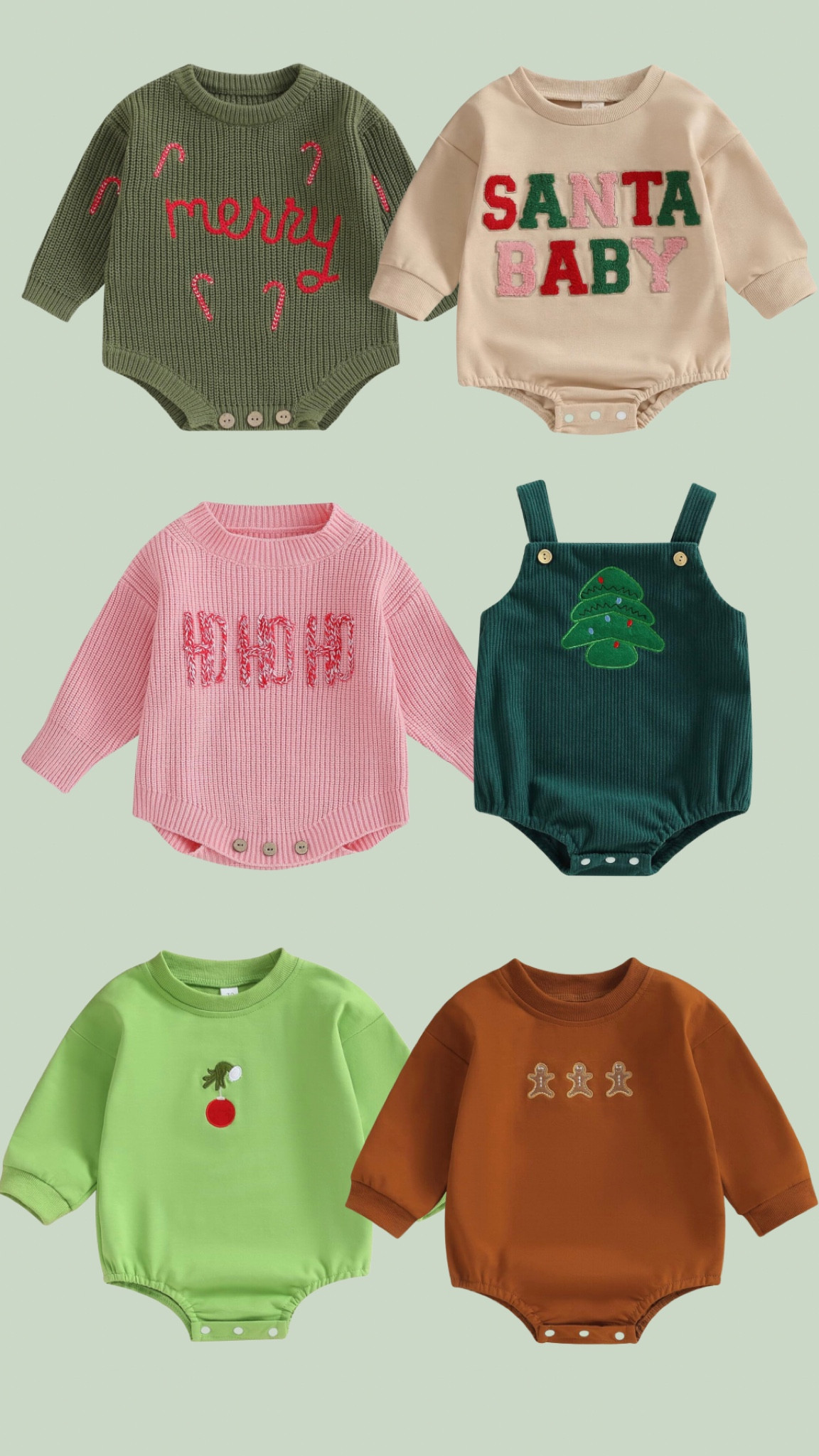 Baby Boys & Girls Christmas onesies from  Amazon! 🎄🎅🏼

Amazon, Amazon baby clothes, Christmas, Christmas clothes, baby Christmas, holiday, holiday outfits, Christmas for babies, Amazon finds

#LTKHoliday #LTKSeasonal #LTKfindsunder50