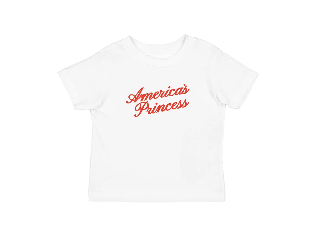 America's Princess Baby Tee, Fourth of July Shirt, Coquette Americana Baby Tee, Y2K T-shirt, Amer... | Etsy (US)