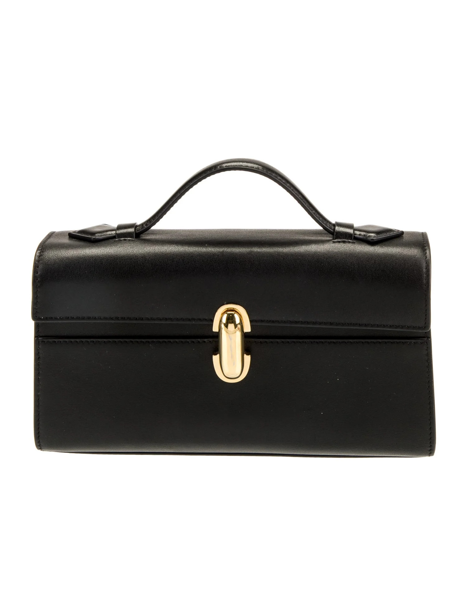 Leather Top Handle Bag | The RealReal