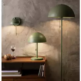Buy Habitat Mushroom 40cm Metal Table Lamp - Green | Table lamps | Habitat | Habitat UK