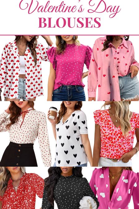 Discover the perfect Valentine’s Day blouses to elevate your style! From heart prints to elegant florals, express your love with these chic and trendy options. Whether you prefer a casual or work-ready look, these blouses are designed for every occasion. Shop now on Amazon to find the ideal piece for a stylish Valentine's celebration! 💖👚 #ValentinesDay #WomenFashion #AmazonFinds

#LTKMostLoved #LTKstyletip #LTKSeasonal