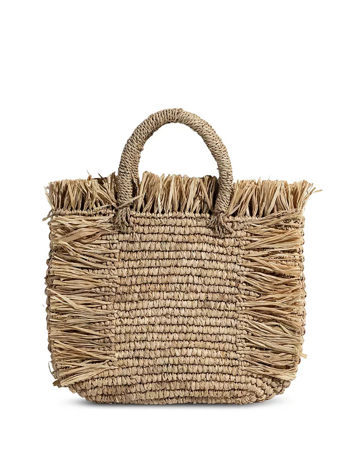 Maris Woven Straw Top Handle Tote | Bloomingdale's (US)