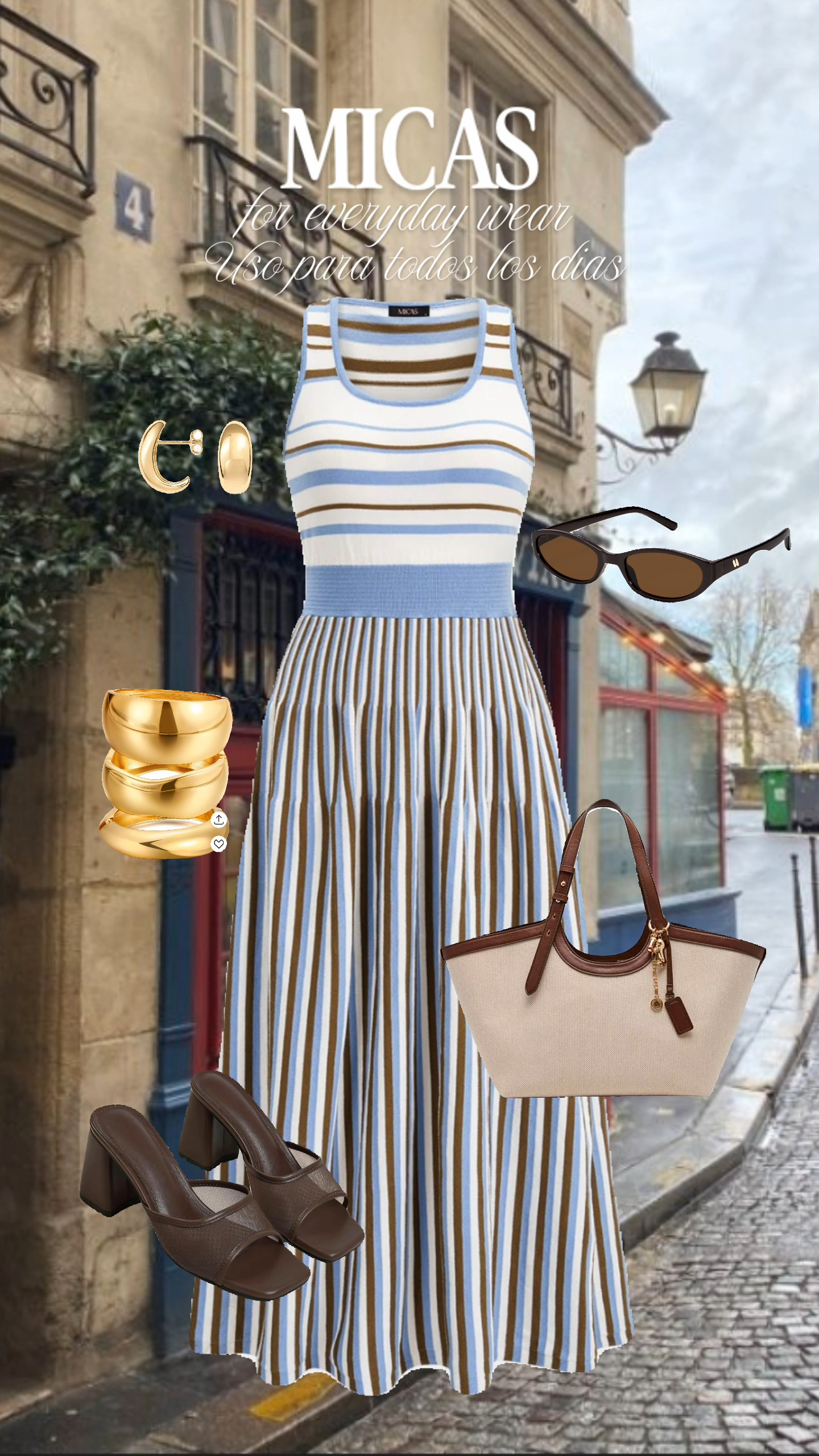 Chic and comfy for any day out. This striped dress pairs perfectly with sandals and a stylish tote. 🌞🌸 

#LTKgrwm #LTKootd #LTKSaleAlert