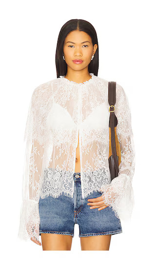 Winona Top in Ivory | Revolve Clothing (Global)