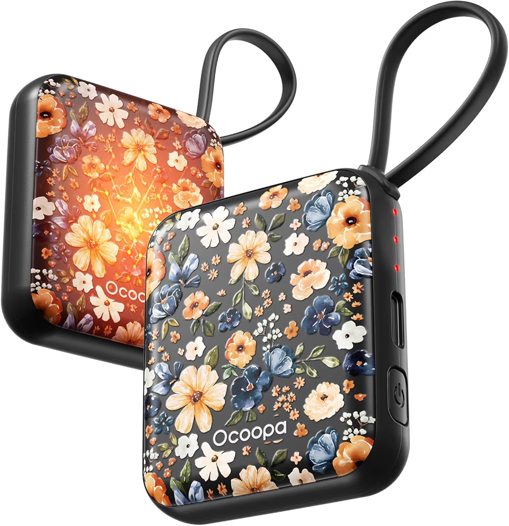 Ocoopa Hand Warmers Rechargeable UT5 Nano – Slim Electric Pocket Heater, Smart Temp Control, 14... | Amazon (US)