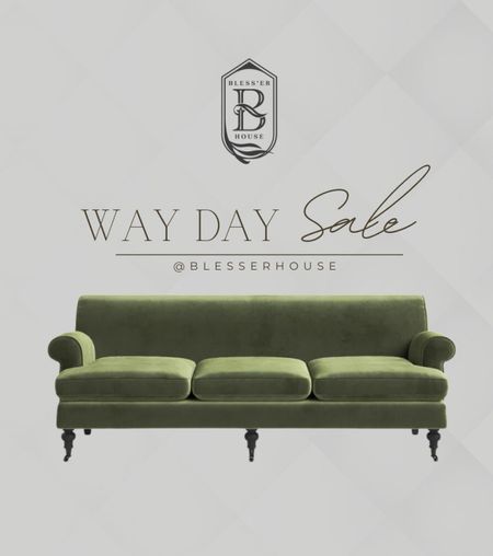 Wayfair Way Day Sale!

#velvetcouch #vintagecouch #greencouch #moody 

#LTKsalealert