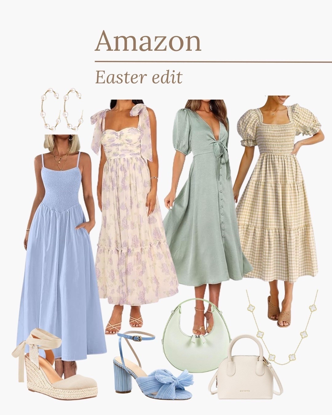 Be Easter ready in these fashion finds from Amazon! 

#LTKStyleTip

Follow my LTK @just.jacsy on the @shop.LTK app to view this post and get my exclusive app-only content!

#liketkit 
@shop.ltk
https://liketk.it/5aAxw