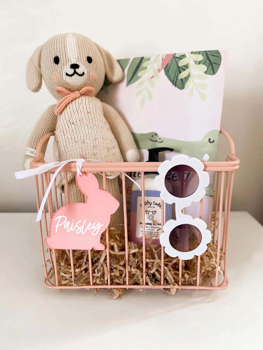 Easter Basket Name Tag Custom Name Tag Bunny Name Tag Acrylic Name Tag Easter Tags Acrylic Tag Ki... | Etsy (US)