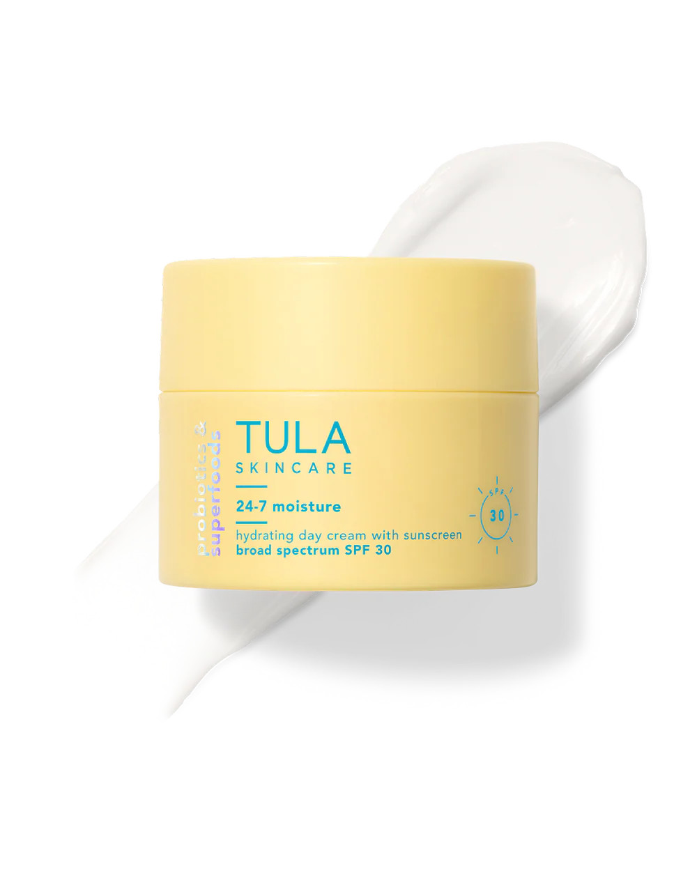 hydrating day cream with sunscreen broad spectrum SPF 30 | Tula Skincare